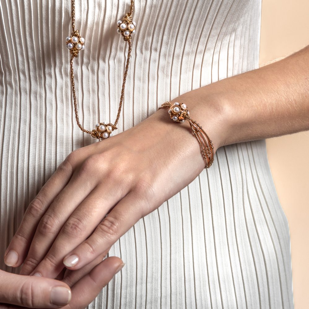 BRACCIALE MORA PERLE