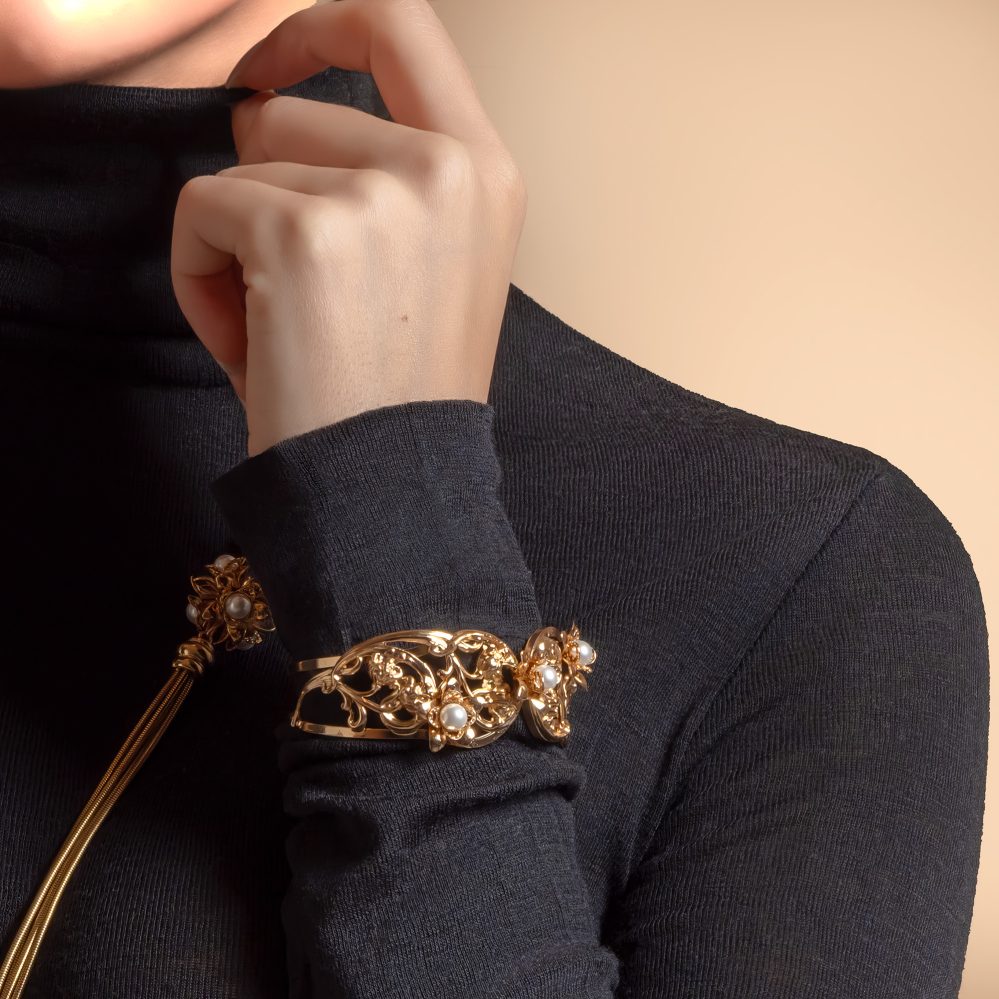BRACCIALE A MOLLA TRIFLORA