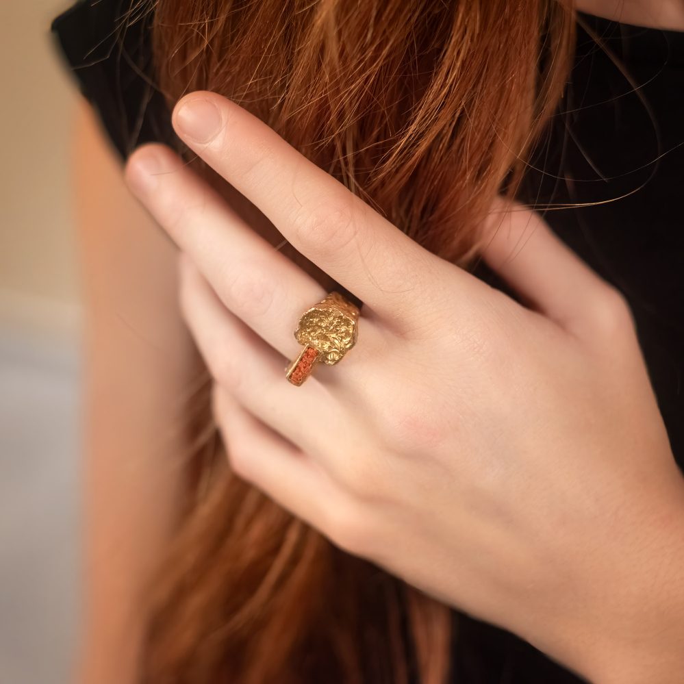 ANELLO CRATERE BRONZO